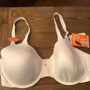 NWT 38 D Warners full coverage underwire